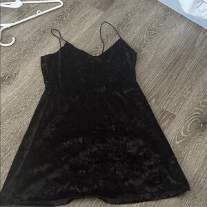 Elegant Black Mini Dress